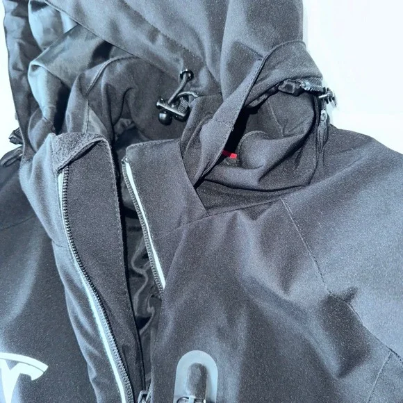 Tesla Women's Performance Jacket‎ Size M Insulated Removable Hood Reflective - Picture 10 of 10